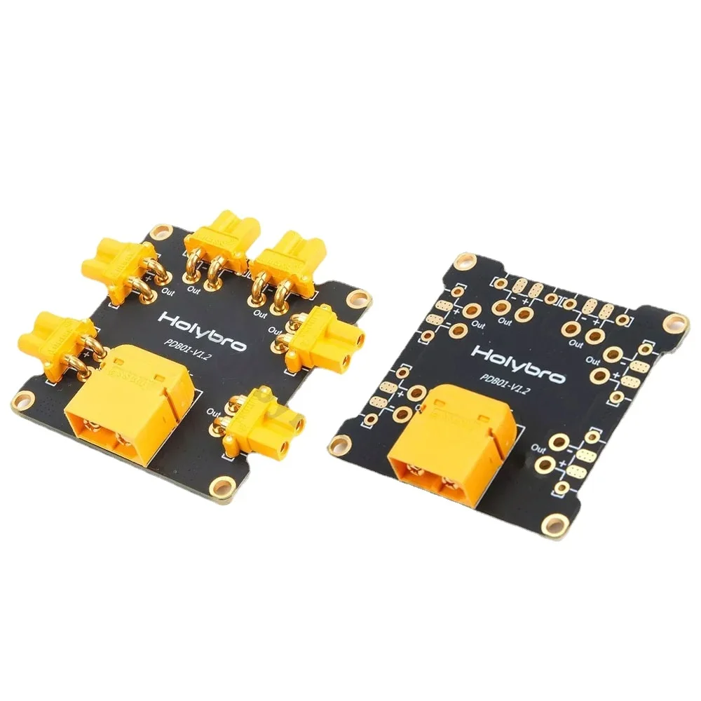 Holybro Placa de distribución de energía (PDB) XT30 presoldada para PM02 PM02D PM03 PM06 PM07 Módulo de alimentación X500 V2 FPV piezas de drones - imagen 5