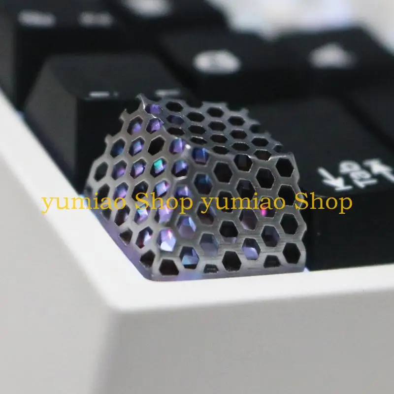 587b DIY Mecánico teclado Capas1 Teclas retroiluminación retroceso Tecla desplazamiento luz - imagen 3