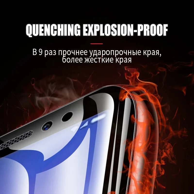 3 uds vidrio templado para Xiaomi Mi 6X A2 Protector de pantalla película protectora para Xiaomi Mi A2 6X protector de vidrio antiarañazos - imagen 3
