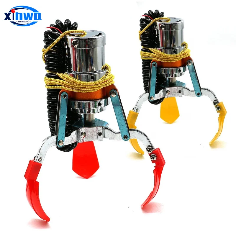 Garra de acero inoxidable con resorte de bobina, máquina expendedora de juegos de grúa, Candy Arcade, Crazy Prize Crawler, accesorios de pórtico de Metal - imagen 3