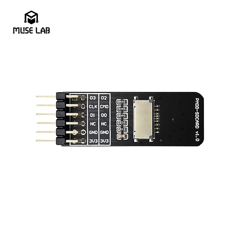 Placa de extensión PMOD-SDCARD Módulo de expansión ICESugar FPGA Conector PMOD estándar Protocolo SD/SPI Nuevo - imagen 2