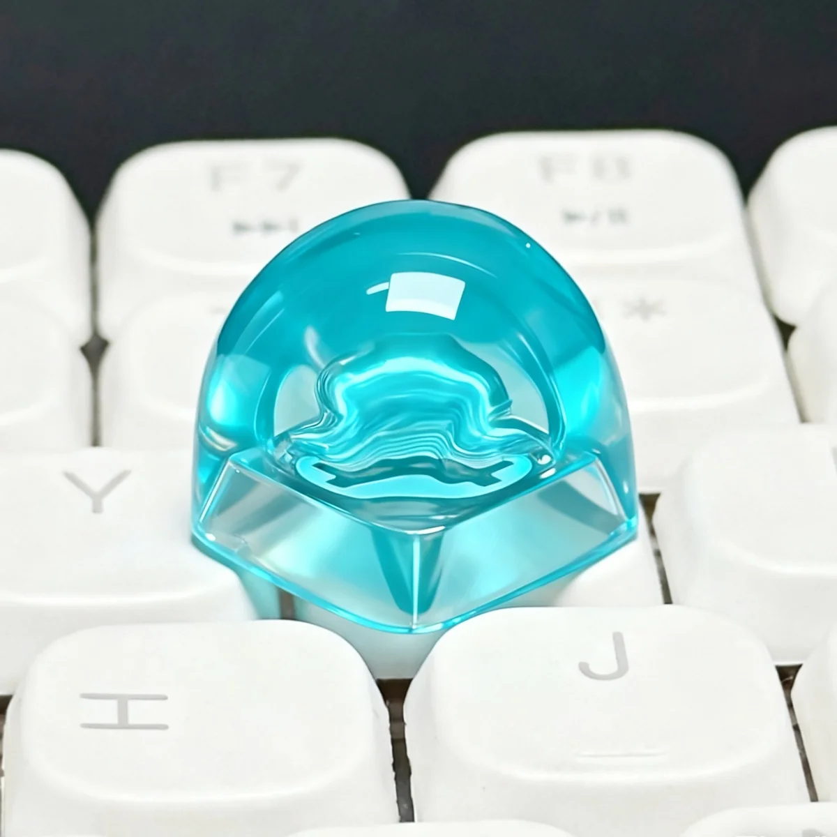 Mejora de teclados, teclas suaves, teclas artísticas para escribir por la noche, teclas personalizadas para teclado - imagen 5