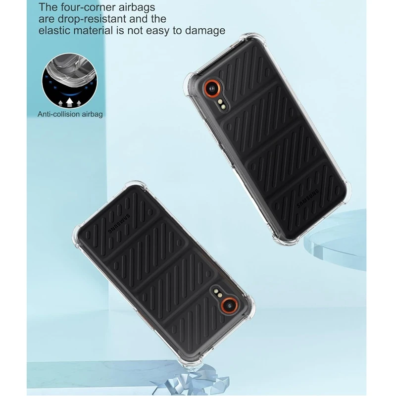 Funda de TPU con Airbag a prueba de golpes para Samsung Galaxy Xcover 7 Xcover 6 Pro 5 funda protectora Capa Fundas Coque - imagen 3