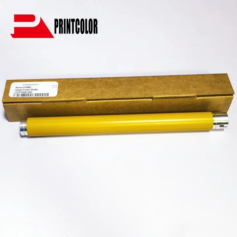 2 uds Grado A Compatible nuevo para Xerox P355 P455 P 355 455 rodillo fusor de calentador superior - imagen 2