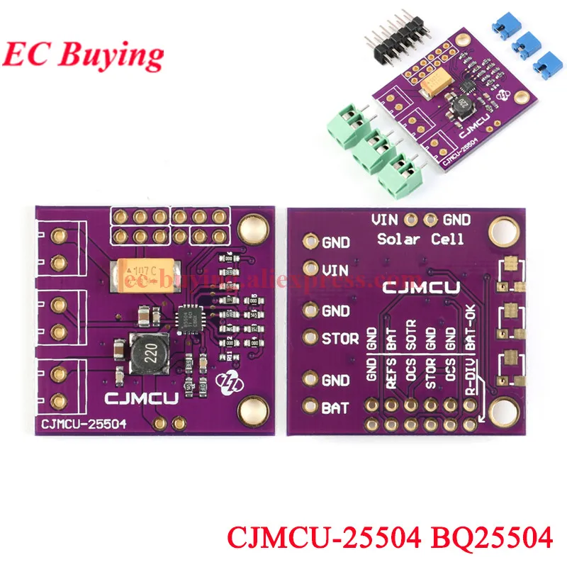 BQ25504 BQ25570 LTC3588 Módulo de cosecha de energía CJMCU Boost Converter Gestión de células solares fotovoltaicas Colector de energía - imagen 3