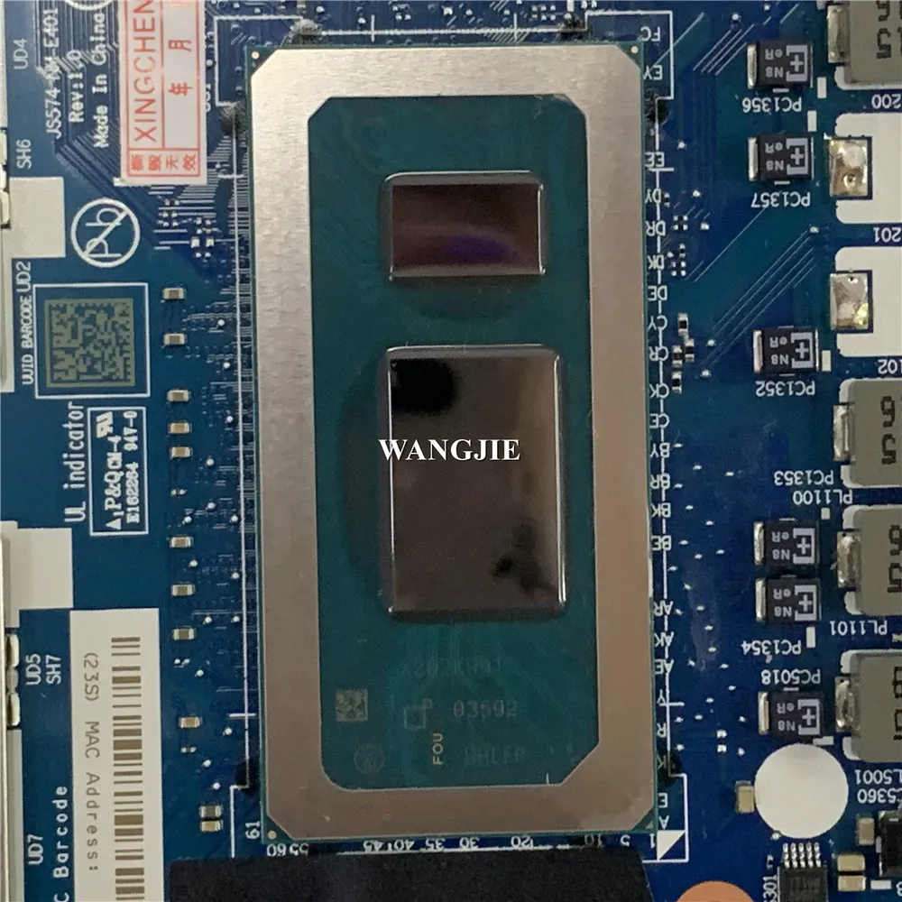 Placa base para ordenador portátil NM-E401 para Lenovo 5 15IAL7 5B21H70694 con SRLFP i7-1255U 12G RAM 100% completamente probada - imagen 5