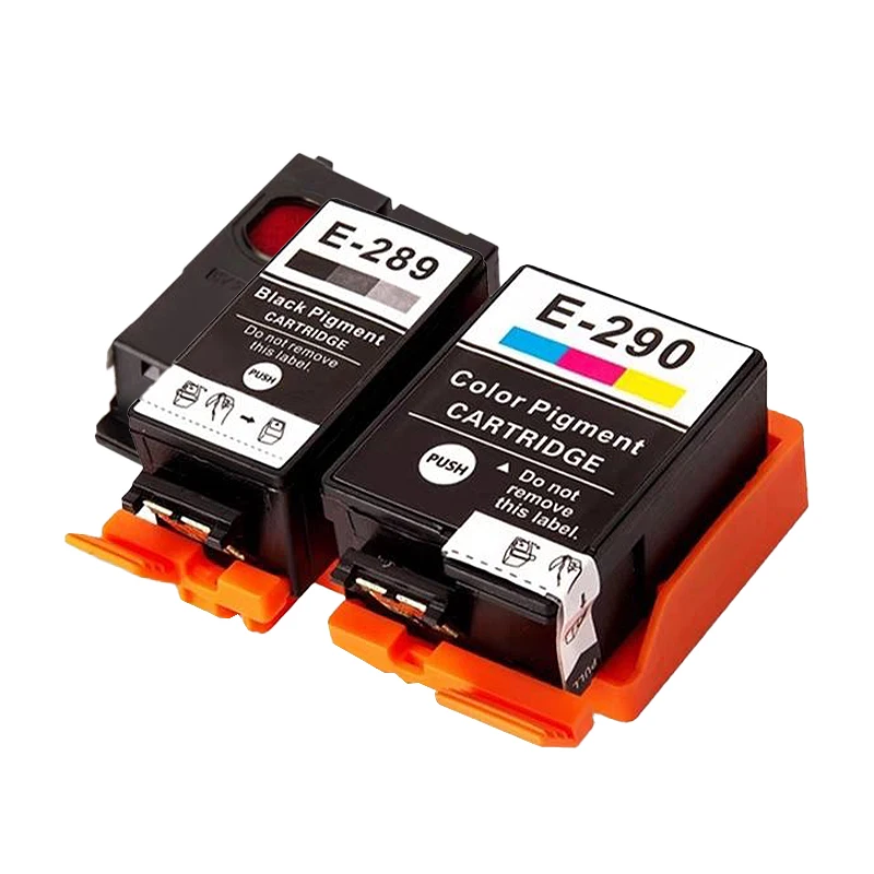 Cartucho de tinta de inyección de tinta Compatible con T289 T290 para impresora Epson 289 290 T289 T290 WorkForce WF-100 - imagen 4