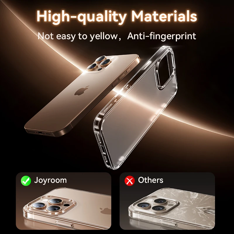 Joyroom para iPhone 17 Pro Max funda esmerilada a prueba de golpes mate funda para iPhone 16 Pro Max cubierta magnética de cargador inalámbrico - imagen 2