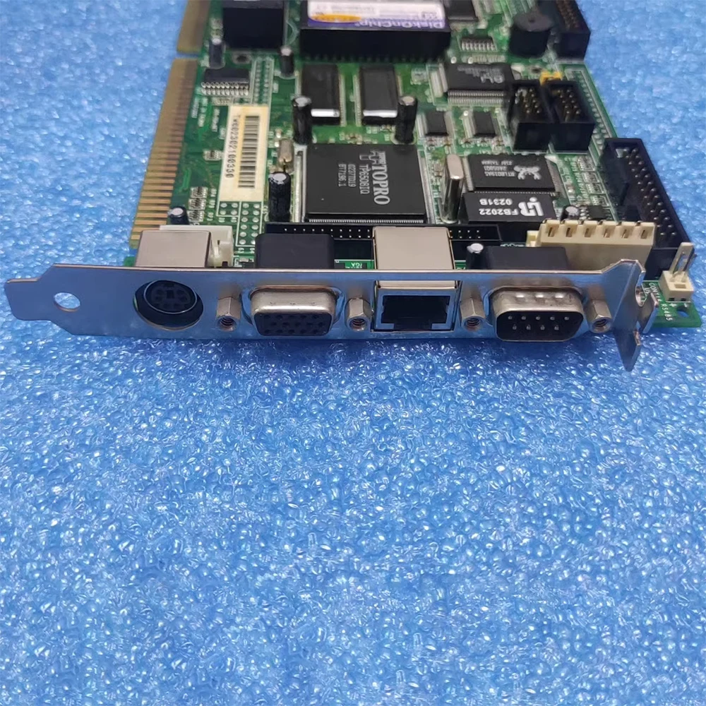 Tarjeta de media longitud Placa base de control industrial Clase 386 386+VGA+NET - imagen 3