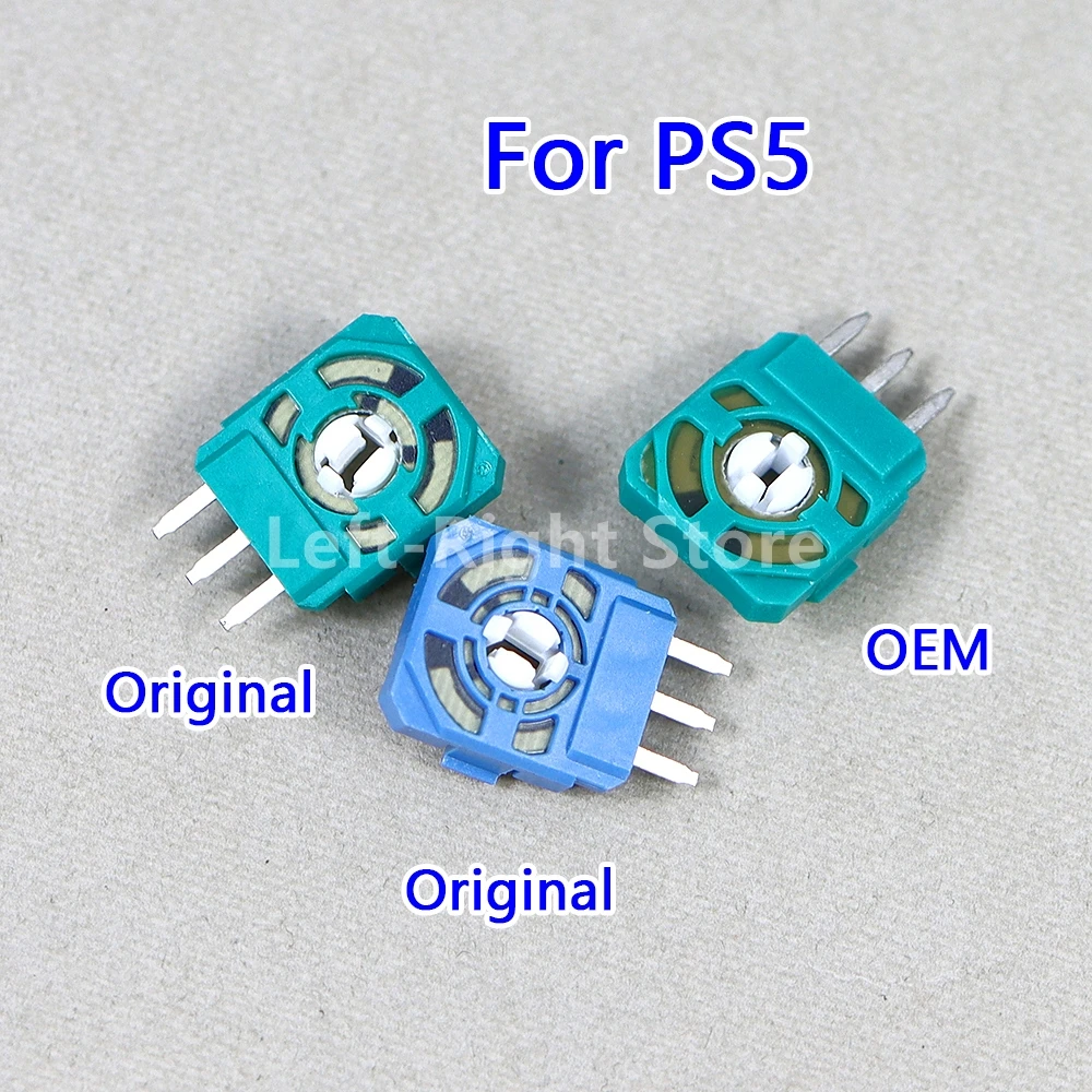 8 Uds analógico 2,3 K 3D Joystick Micro Mini interruptor resistencias de eje para Playstation 5 PS4 controlador junta para PS5 - imagen 2