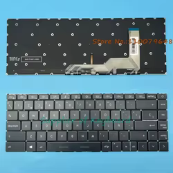 Teclado español/francés/estadounidense/ruso/árabe/hebreo para MSI Prestige 14 A11S A11SC A11M MS-14C4 MS-14C5 Summit E14 A11SCS retroiluminado