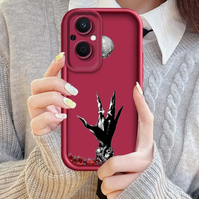 Funda para Teléfono con Diseño de Anime Death Note para OPPO Reno10 Reno8 Reno7 Reno6 Reno5 T Z Lite Pro Plus 5G - imagen 5