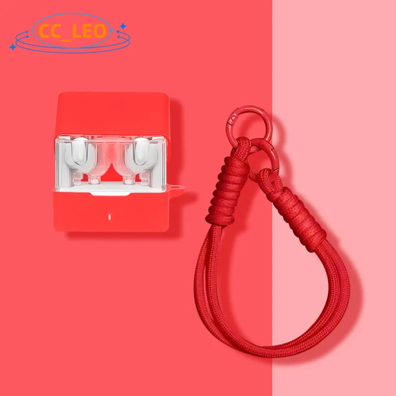 Para MoonDrop Space Travel/2 fundas de silicona suave lindo colgante de cordón adecuado para MoonDrop funda protectora Ultra sónica - imagen 5