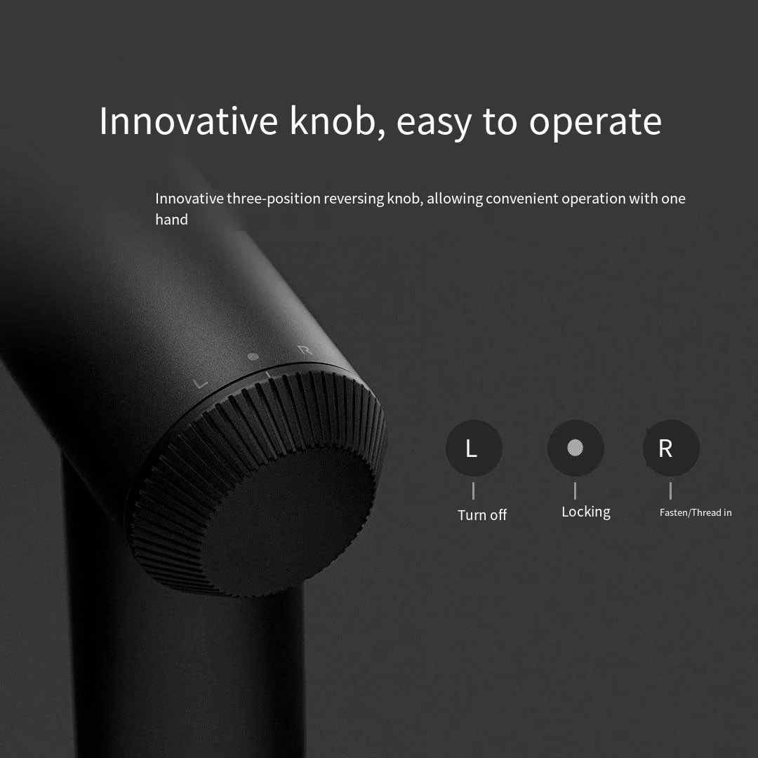 Xiaomi-destornillador eléctrico inteligente, herramienta de iones de litio de 3,6 V, 2000mAh, 5N.M, destornillador eléctrico de torsión para el hogar con 12 Uds. De brocas de tornillo S2 - imagen 5