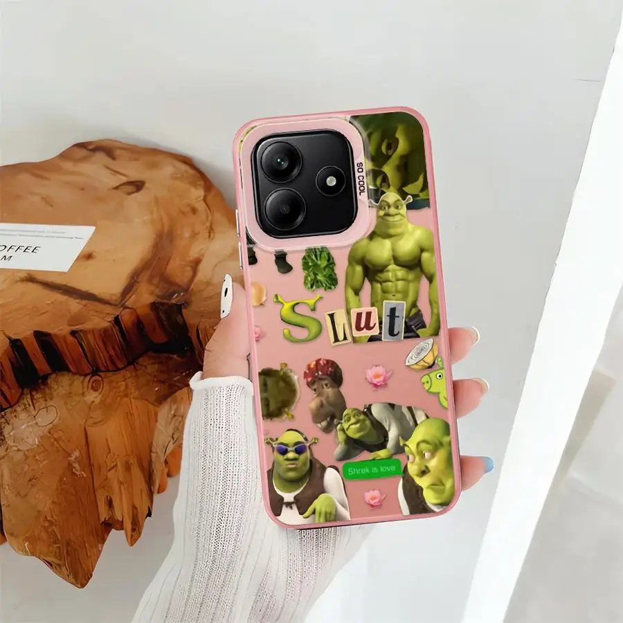 Funda trasera de teléfono para Xiaomi Redmi Note 12s 9s 10s 11s 10Lite 14 Pro Plus 13 12 11 M-MovieS S-Shreks - imagen 2