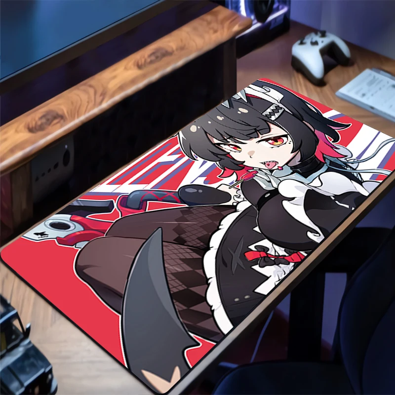 Alfombrillas para ratón, alfombrilla protectora para escritorio, alfombrilla para ratón para juegos Z-zenless Zone Zero Ellen Joe, decoración de mesa de oficina, alfombrilla para teclado, alfombrillas para jugadores de ordenador - imagen 5