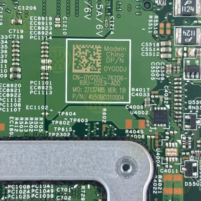 Placa base CN-0YG0DJ para la placa base del ordenador portátil DELL Latitude 13 3379 0YG0DJ YG0DJ 15264-1 con CPU 4405U SR2EX completamente probada OK - imagen 2