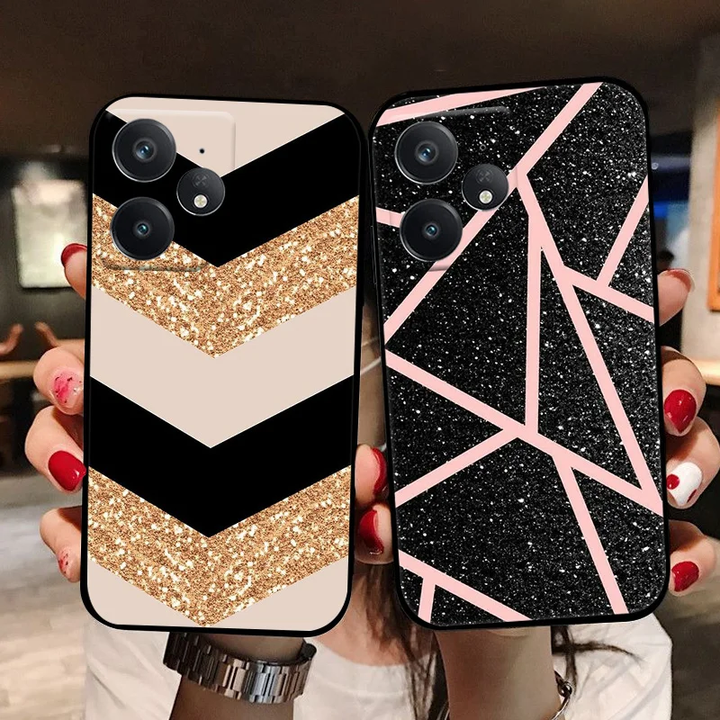 Para Realme Neo7/GT7 Pro funda trasera de silicona suave a la moda para Realme GT 7 Pro funda de teléfono etui Fundas Realme Neo7 lindo - imagen 3