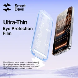 SmartDevil Protector Pantalla iPhone 17 Pro Max Antigolpes Luz Azul
