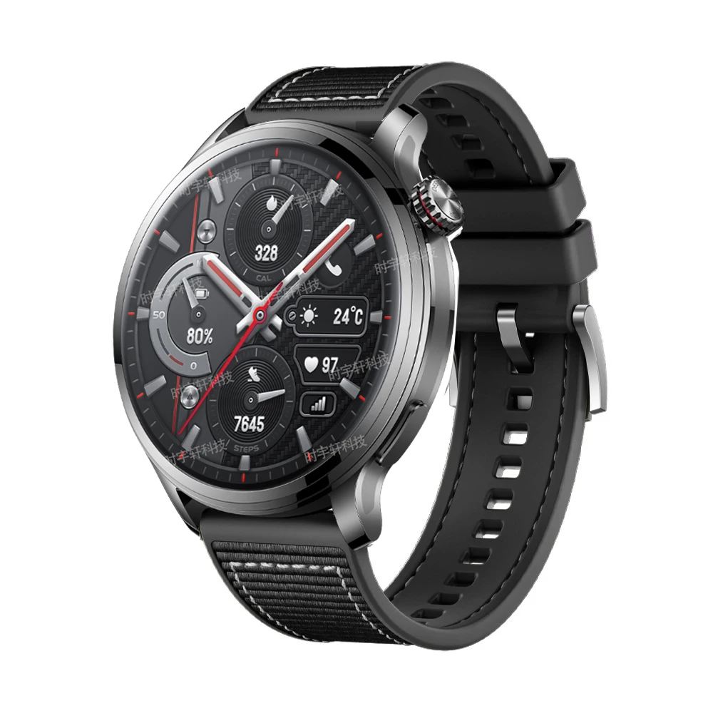 Correa de silicona y nailon para HONOR WATCH 4 Pro, pulsera deportiva inteligente para Honor Watch GS Pro/GS 3/Magic 2, 22mm, 46mm - imagen 2