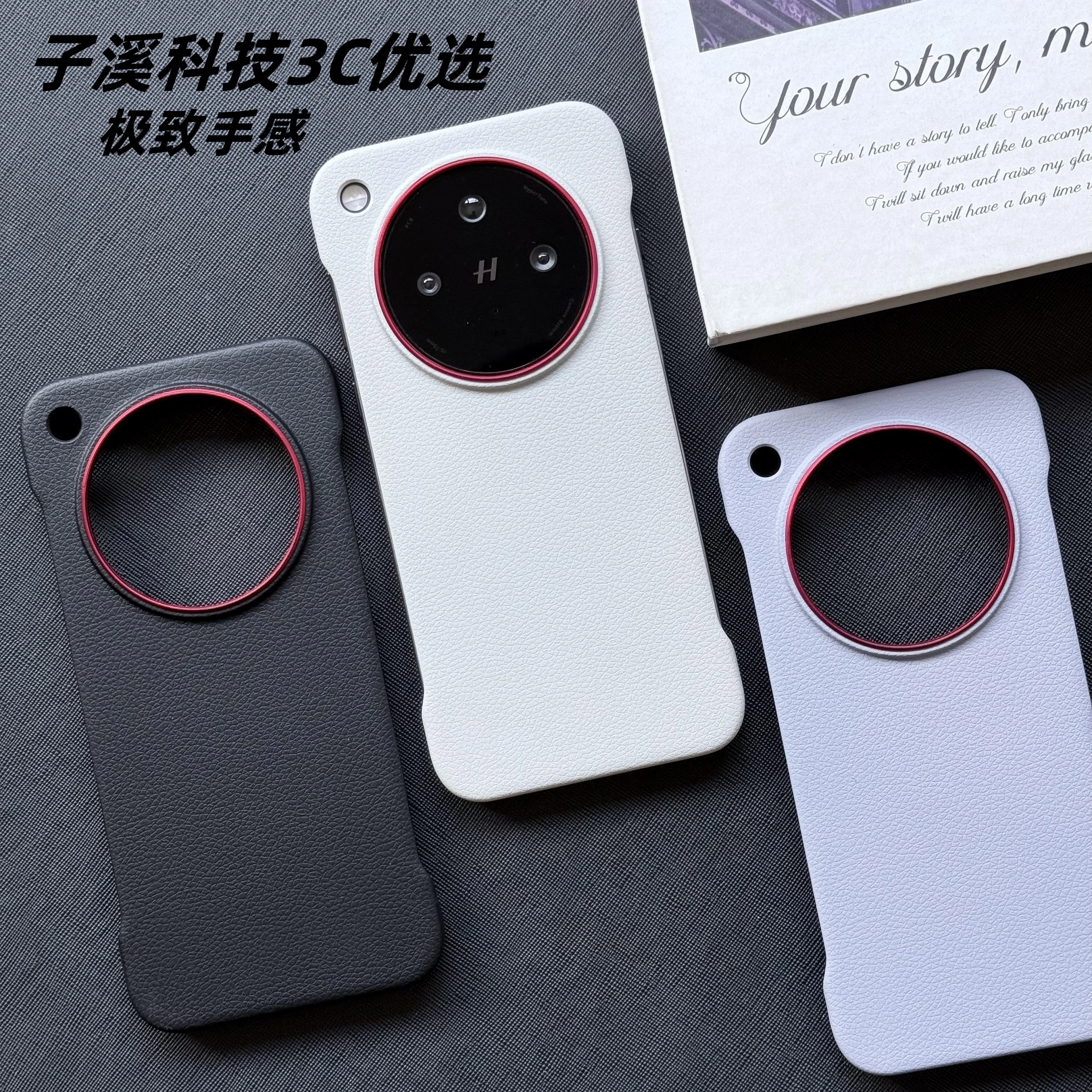 Para OPPO Find X8 Pro Funda de cuero de lujo Litchi Grain Funda sin marco para OPPO Find X 8 Funda fina y ligera a prueba de golpes