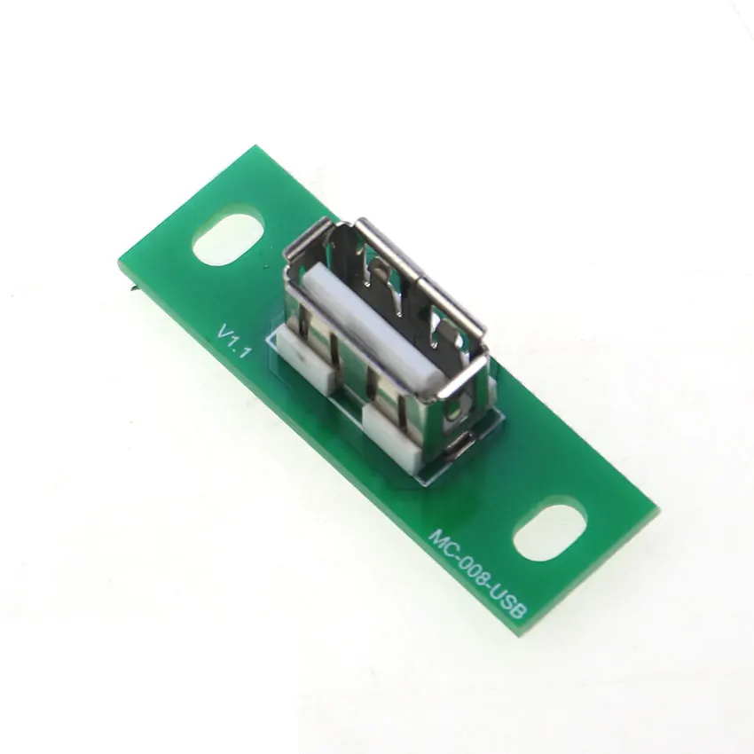 Conector hembra USB 2,0 a 4 pines, interfaz de carga de datos, Cable de extensión USB Vertical, placa de prueba, 1 piezas, PH2.0 x 4P - imagen 2