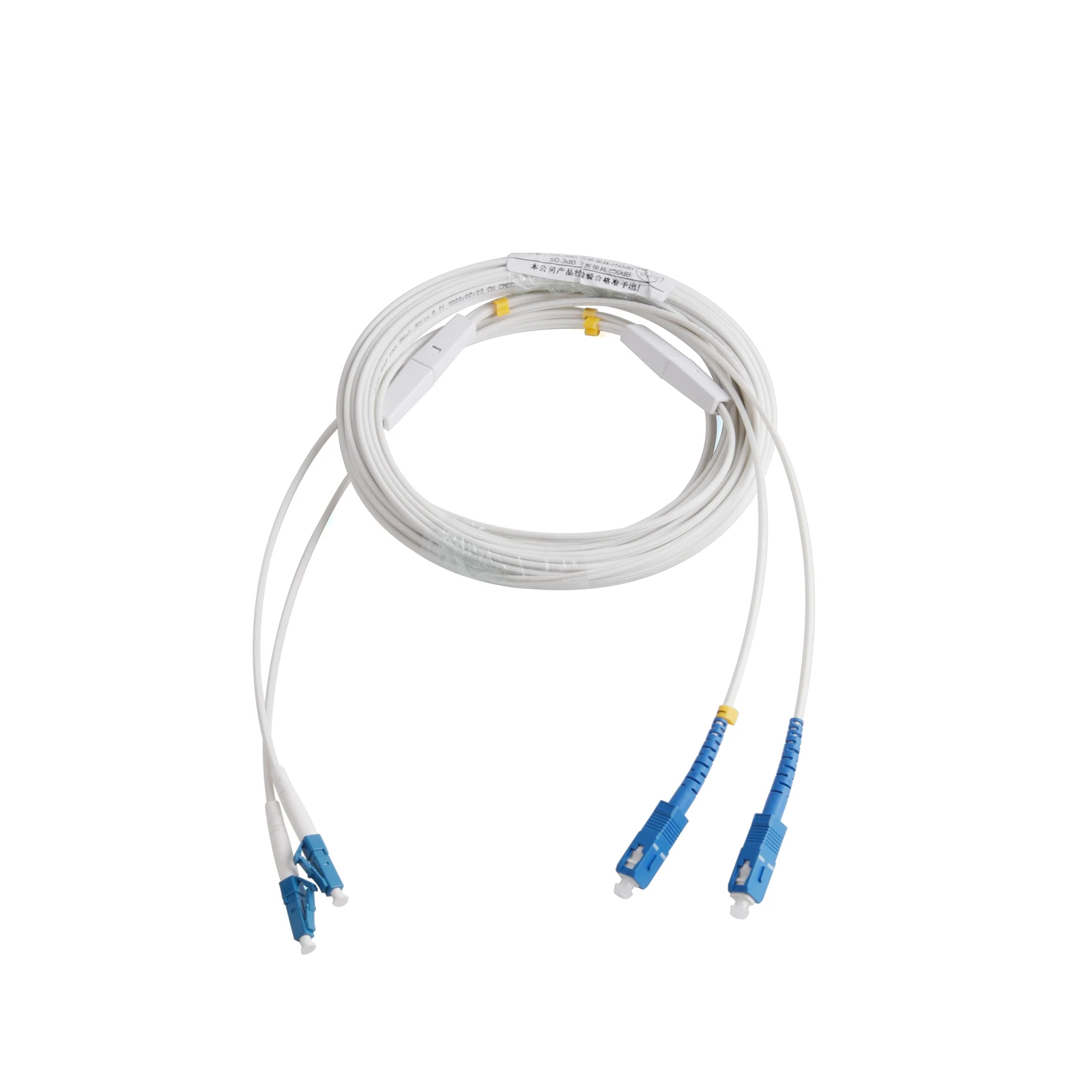 Cable de fibra óptica UPC 2SC a UPC 2LC Cable óptico de extensión interior de 2 núcleos monomodo Cable de conexión Simplex - imagen 4