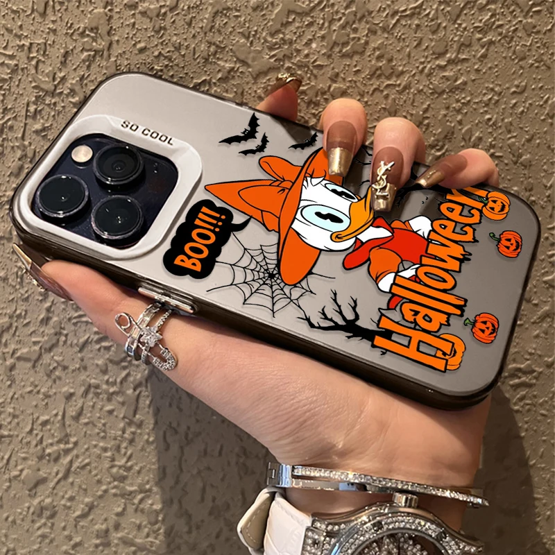 Cool Halloween Minnie Pato Donald funda para Samsung Galaxy S25 S22 S23 S24 Ultra S21 Plus FE A56 A36 A26 5G A16 A06 4G Note 20 - imagen 2