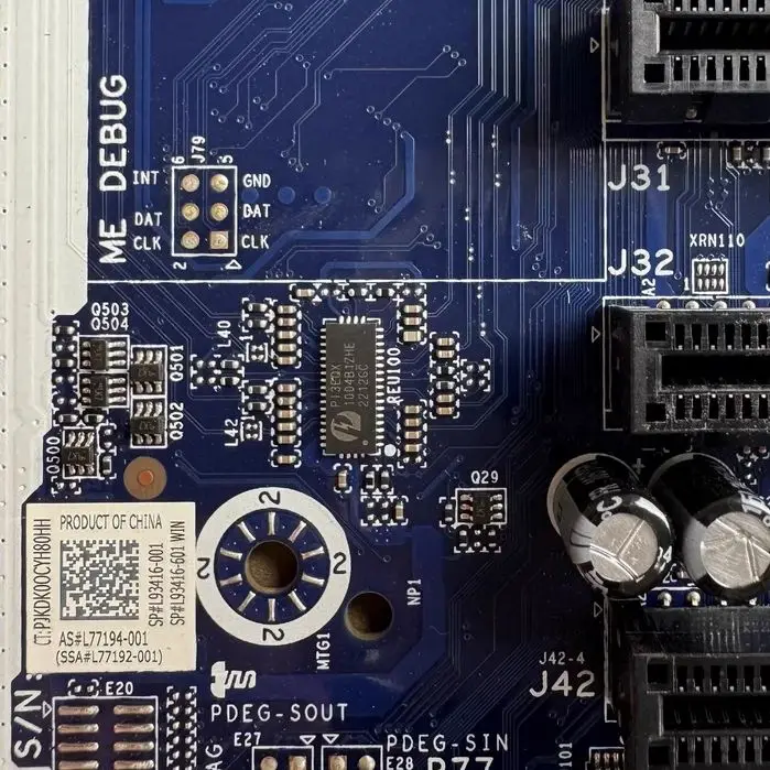 Para HP Z2 G5 SFF placa base L77194-001 L77192-001 L93416-001 LGA1200 DDR4 placa base 100% probada - imagen 2