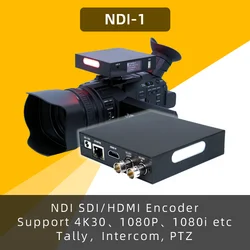 Codificador SDI HDMI a NDI con Tally y baja latencia