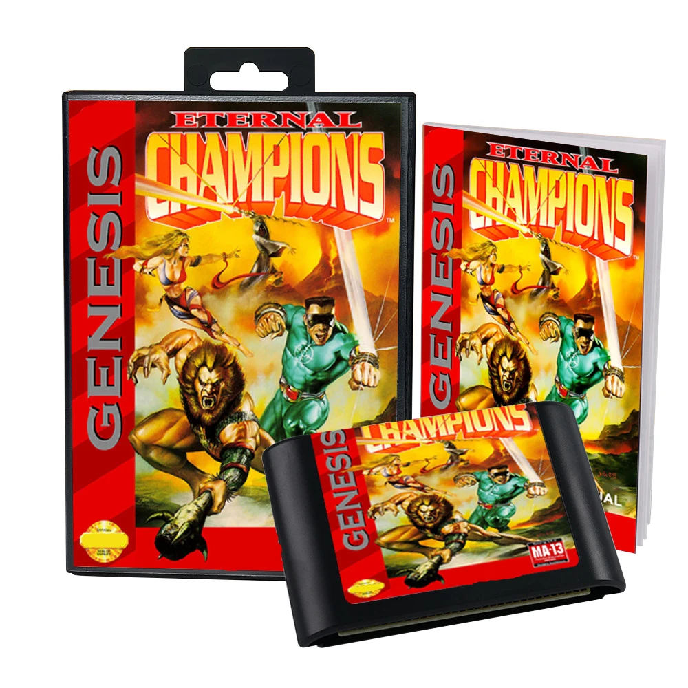 Cartucho de juego Retro Eternal Champions de 16 bits para consolas de videojuegos Sega Genesis Megadrive - imagen 4