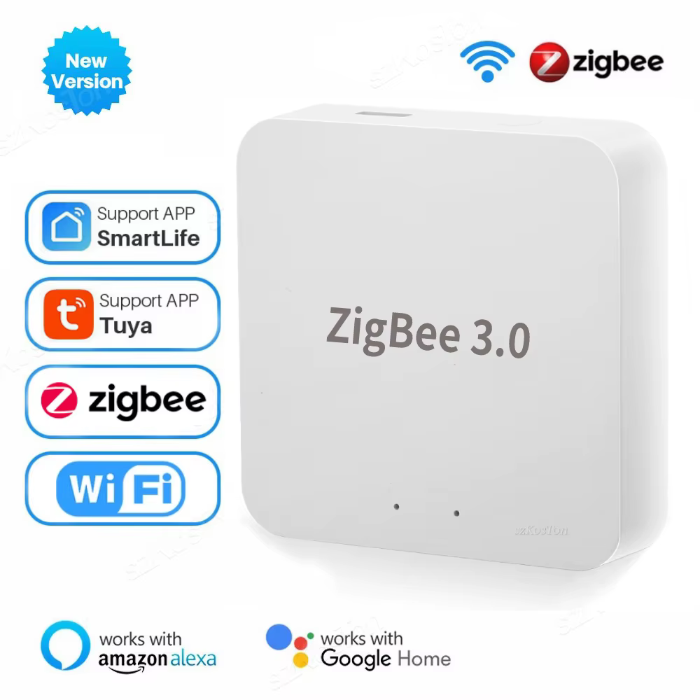 Tuya Zigbee 3.0 Hub - Puente para hogar inteligente con Alexa y Google