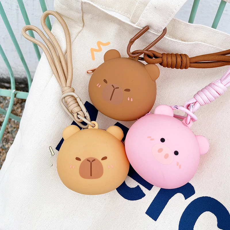 Soft Silicone CoverUniversal headphone bag  Wireless Bluetooth Headset Accessories For Air Pods 4 Gen Earphone Box Bags ﻿ - imagen 4