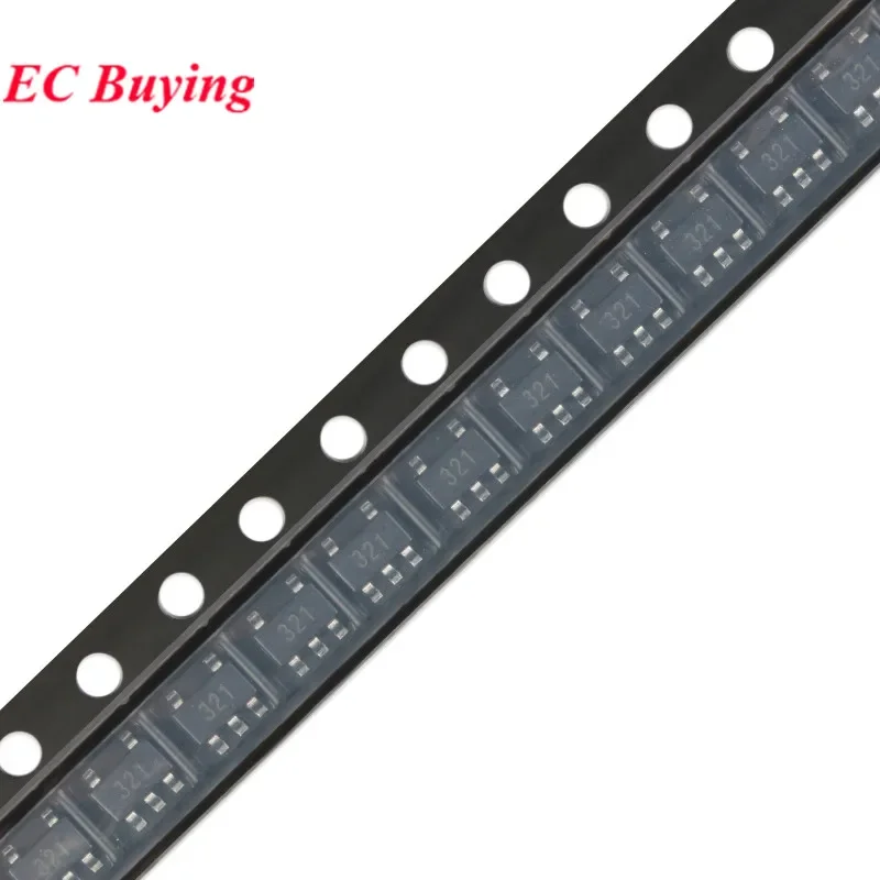 50 uds/5 piezas SGM321 SGM321YN5/TR 321 SOT-23-5 carril a carril CMOS amplificador operativo Chip IC SMD circuito integrado - imagen 5