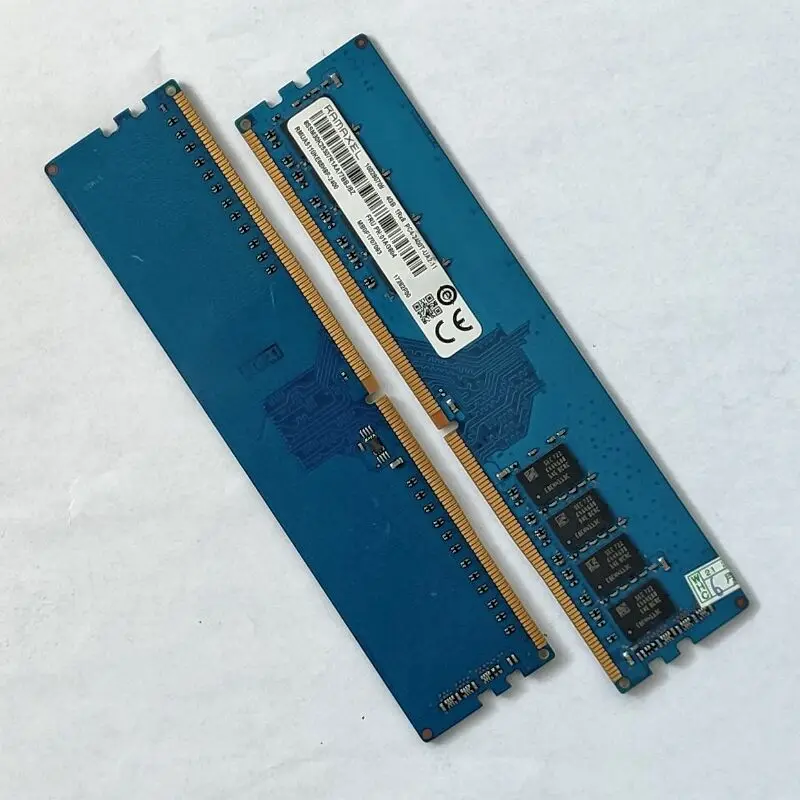 RAMAXEL Memoria RAM DDR4 Ordenador 4GB 1RX8 PC4-2400T-UA2-11 2400MHz 1.2V 288pin - Vista principal del producto