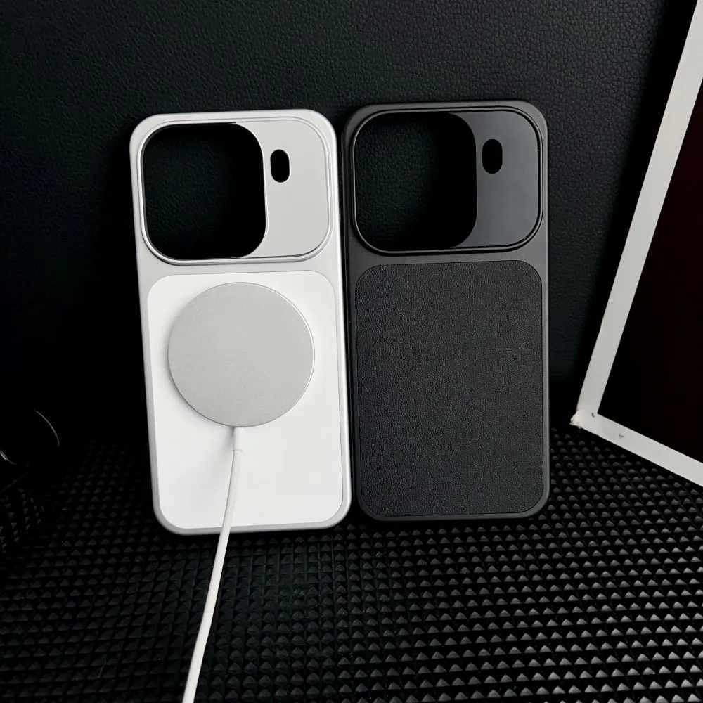 Para OPPO Find X9 Pro funda de lujo de cuero vegano piel magnética MagSafe funda protectora trasera para Find X9 X9Pro carcasa de teléfono - imagen 4