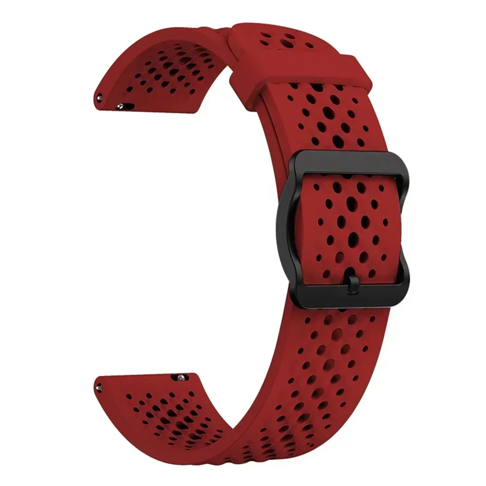 Correa de silicona para reloj Garmin Forerunner 265 255, bandas musicales Vivoactive 4/Venu 2/Venu 3/accesorio de correa de pulsera activa, 22mm - imagen 4