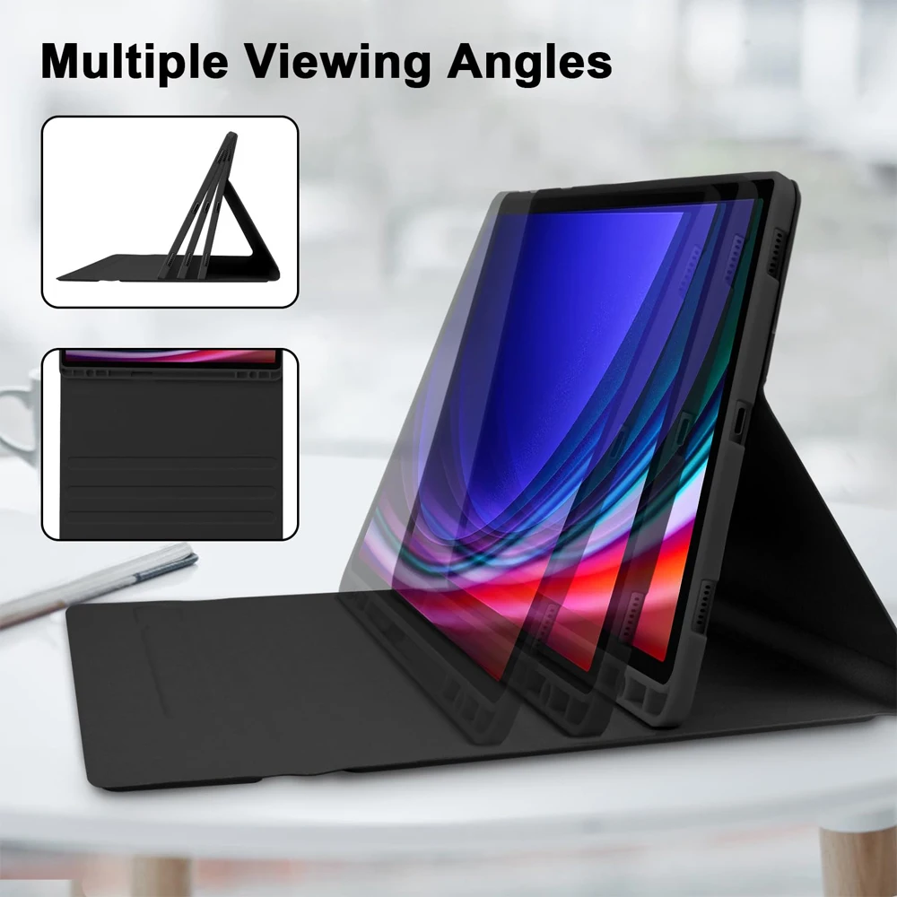 Para Samsung Galaxy Tab A9 Plus 11 A8 10,5 funda teclado desmontable Galaxy Tab S10 S9 FE 10,9 S7 S8 11 FE PLUS 12,4 S6 Lite 10,4 - imagen 4