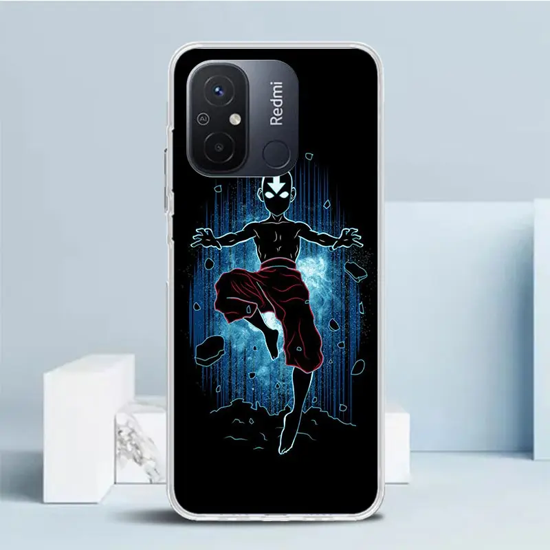 Anime Avatar el último maestro del aire funda de teléfono de llamada de silicona para Xiaomi Redmi 12 12C 13 13C 14C 10 10A 10C 9 9A 9C 9T 8 8 8A 7 7A 6 6A - imagen 5