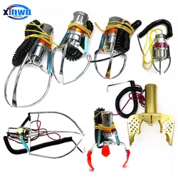 Garra de acero inoxidable con resorte de bobina, máquina expendedora de juegos de grúa, Candy Arcade, Crazy Prize Crawler, accesorios de pórtico de Metal