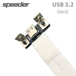 Cable Extensor USB-C Tipo E a Tipo C para Panel Frontal