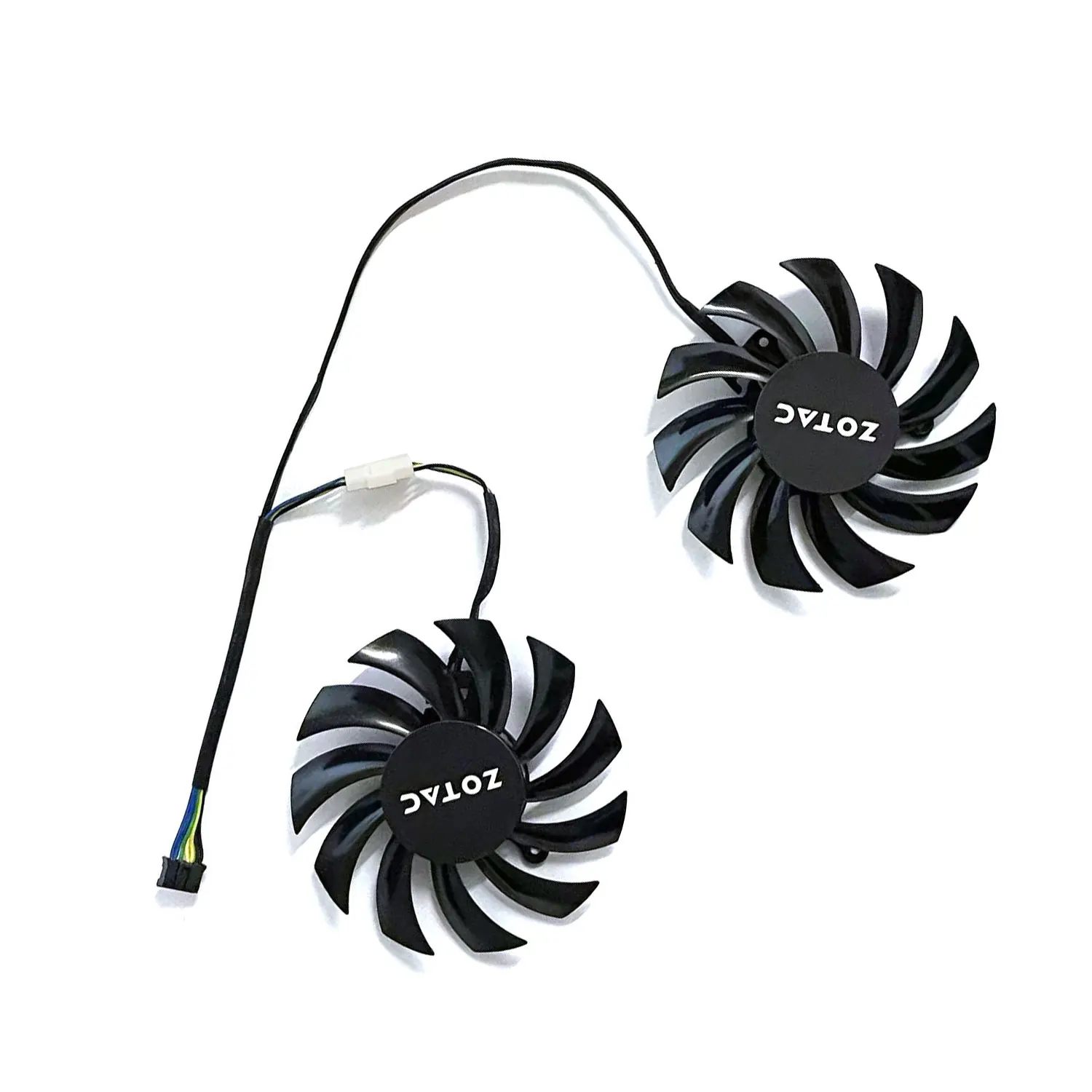 ¡Nuevo 75MM 4PIN FD7010H12S PLD08010S12H para Zotac GeForce GTX660ti 660 650ti 560 AMP! versión tarjeta gráfica - imagen 3