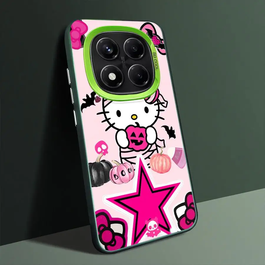 Funda trasera de teléfono para Xiaomi Redmi Note 11s 9s 10s 10Lite 13 12 11 14 Pro Plus 12s rosa h-elloS k-ittyS Halloween - imagen 5