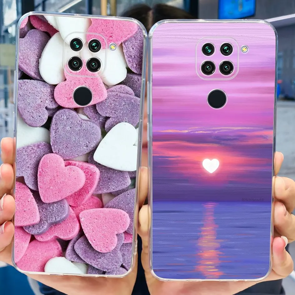 Para Xiaomi Redmi Note 9 Funda Popular con estampado de mariposas Funda de silicona suave para Xiomi Redmi Note 9 Fundas Redmi Note9 parachoques - imagen 4