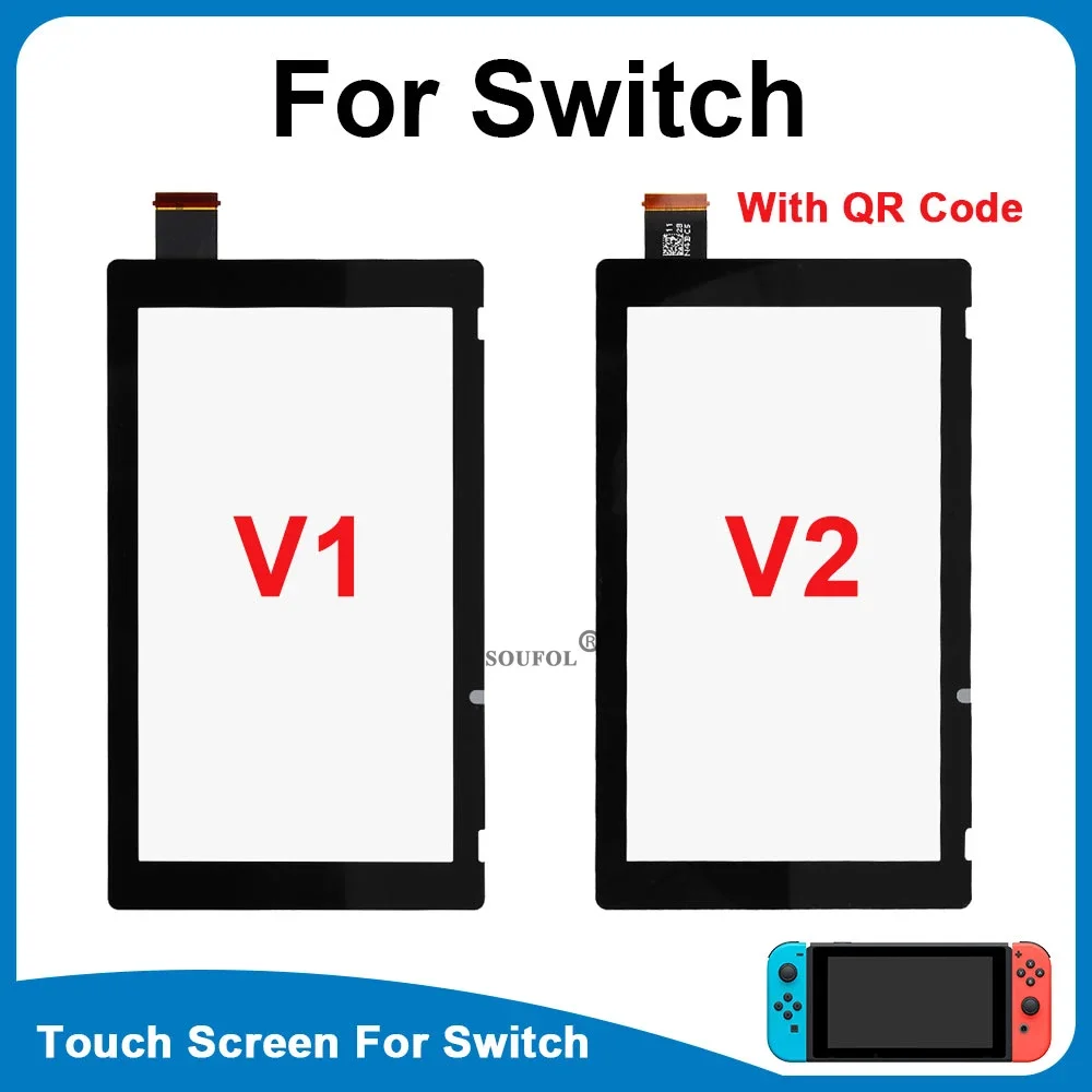 V1 V2 Original nuevo para NS Switch reemplazo de pantalla táctil para accesorios de consola NS Switch