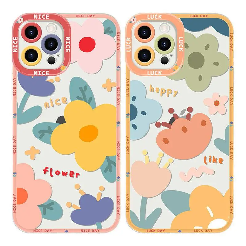Funda estética Floral Daisy para Samusng Galaxy A54 A55 A35 A23 A24 A34 S24 Ultra S22 S23 Plus S20 S21 FE A52 A53 A52S A14 A32 - imagen 4