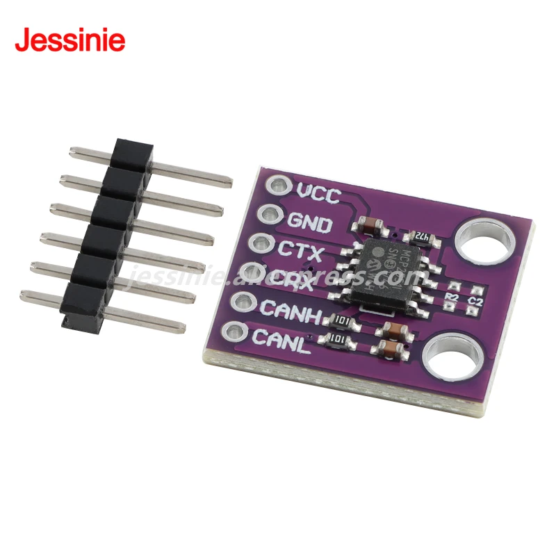 10 uds/1 unidad MCP2551 módulo de interfaz de Bus controlador de protocolo de comunicación CAN de alta velocidad para Arduino - imagen 2