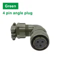 green-4 pin plug