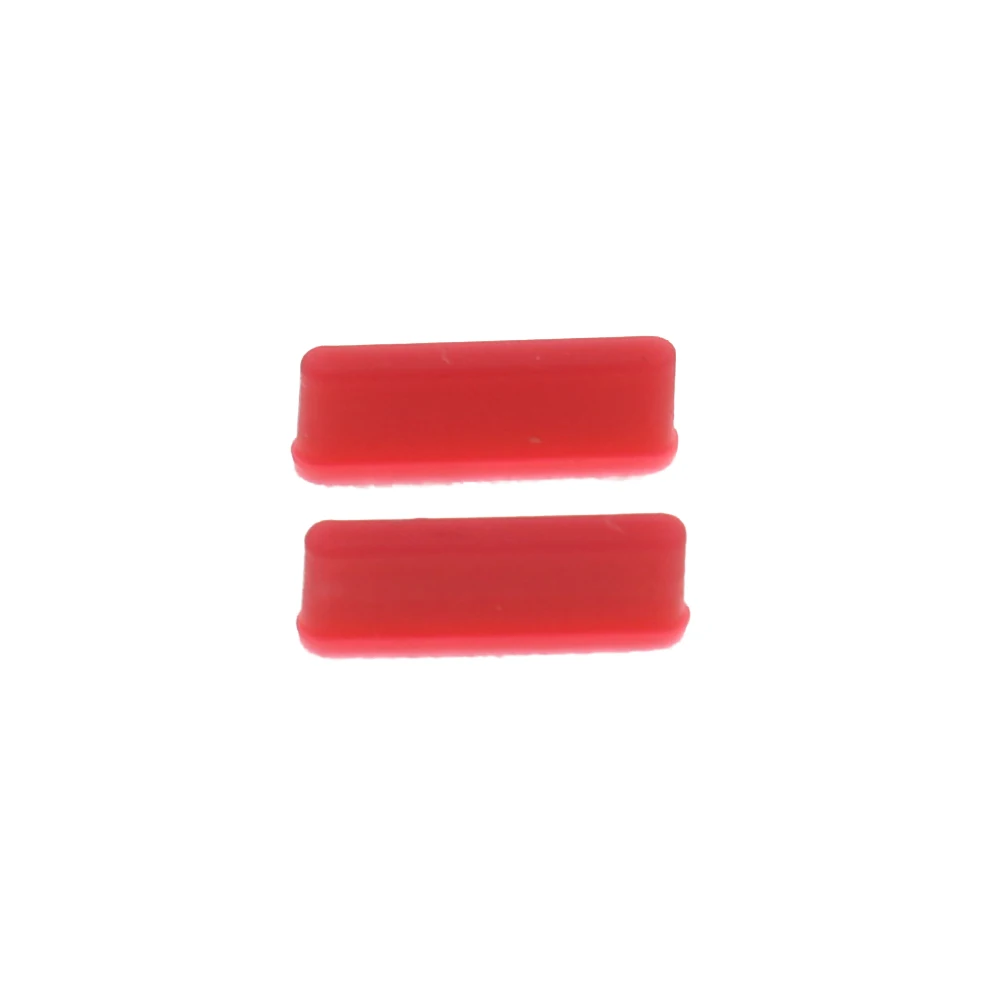 Juego de 5 botones de almohadilla de silicona para consola de juegos 3DS, reemplazo de pantalla LCD superior, cubierta de pies de goma, piezas de reparación - imagen 4