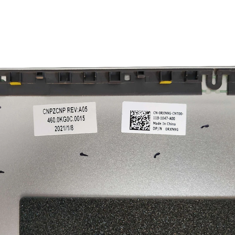 Funda trasera para portátil Dell Inspiron 7500 7501 0RXN9G 006K62, cubierta trasera LCD, parte superior del reposamanos, novedad - imagen 3